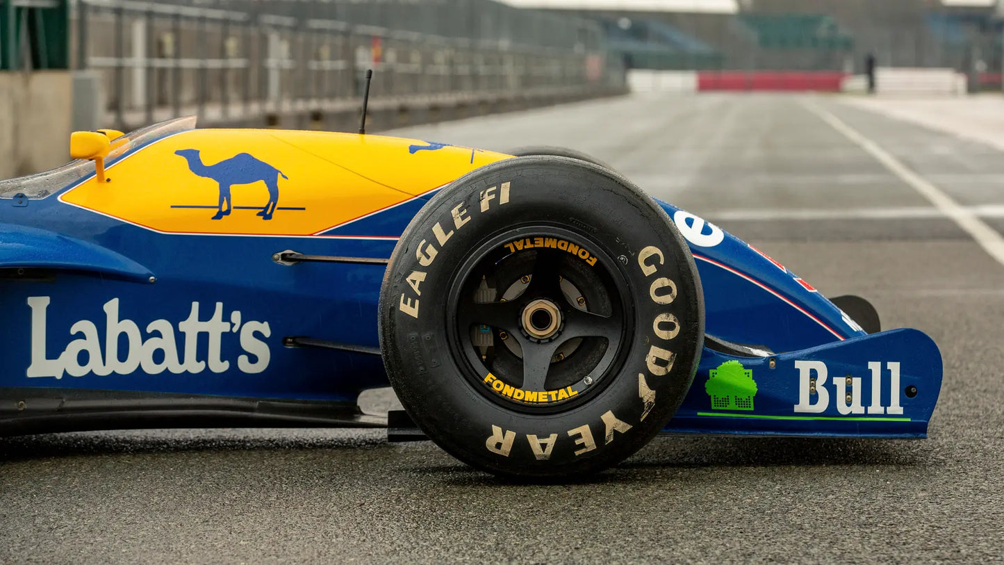 Nigel Mansell's Williams FW14B Limited Edition F1 Replica Wheel and Stand