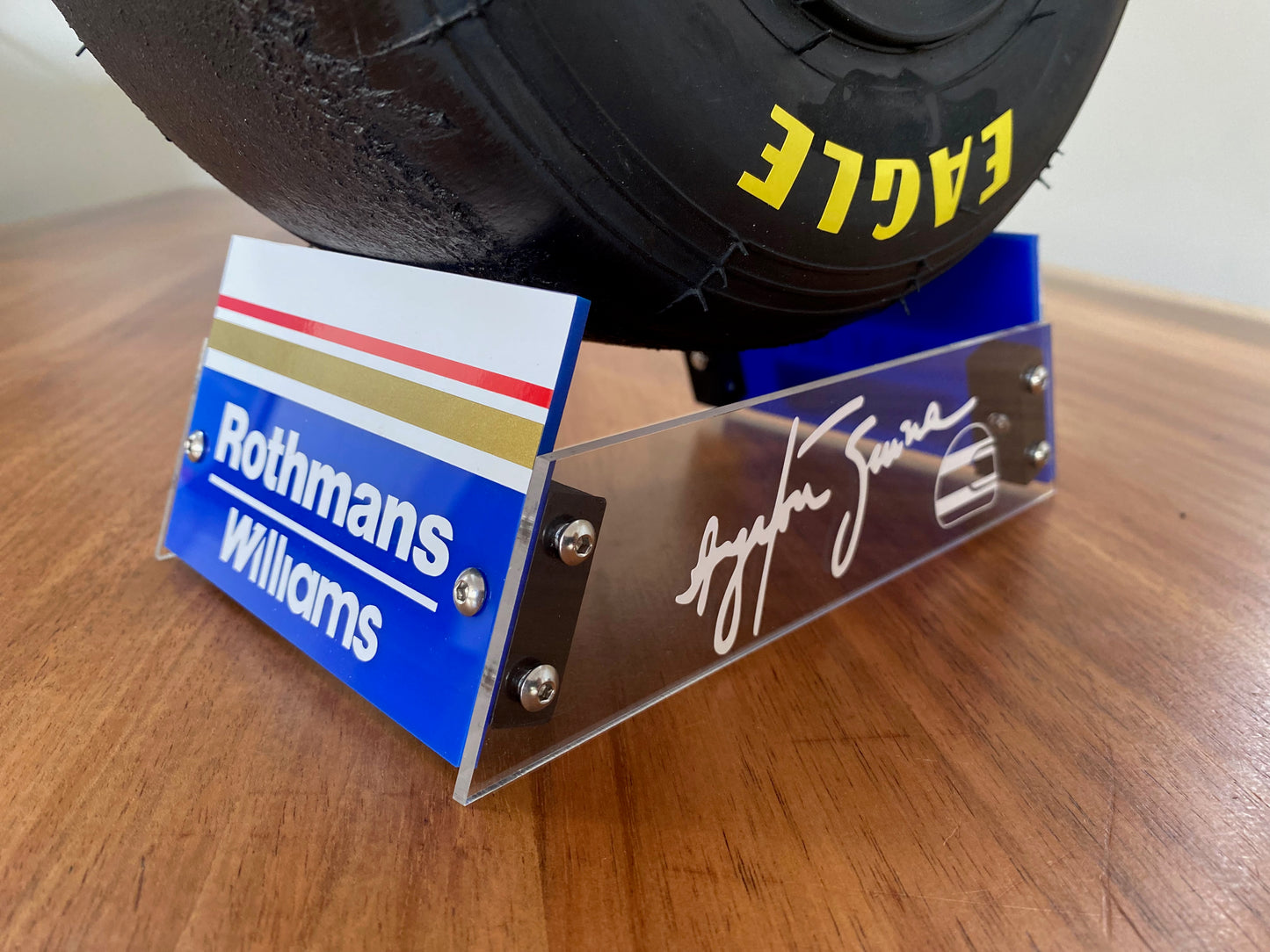 Ayrton Senna Williams FW16 Limited Edition F1 Replica Wheel and Stand