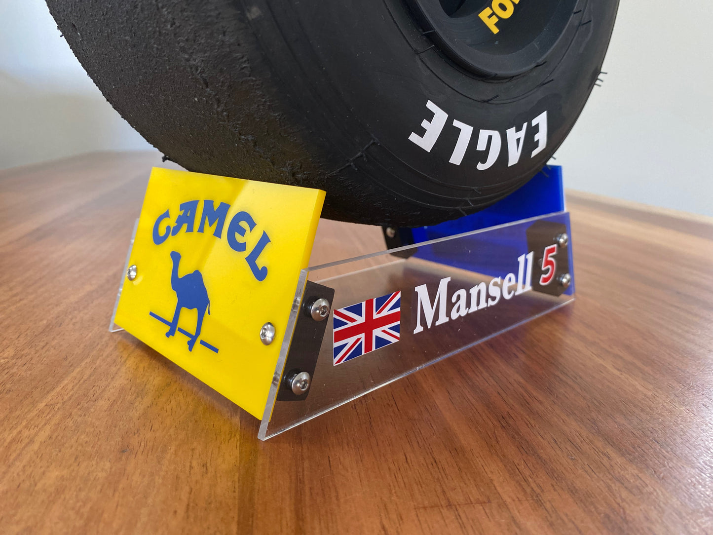 Nigel Mansell's Williams FW14B Limited Edition F1 Replica Wheel and Stand