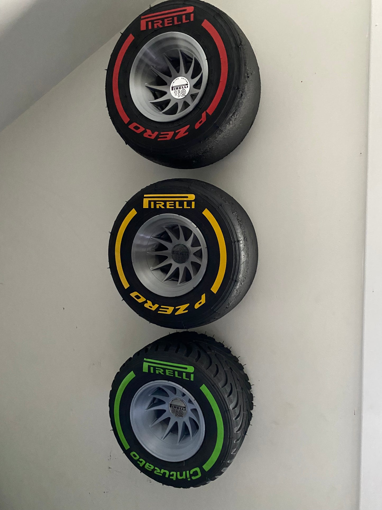 Pirelli F1 Tyre with Wall Mount