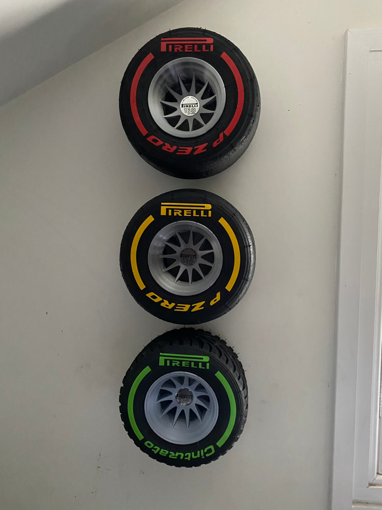 Pirelli F1 Tyre with Wall Mount