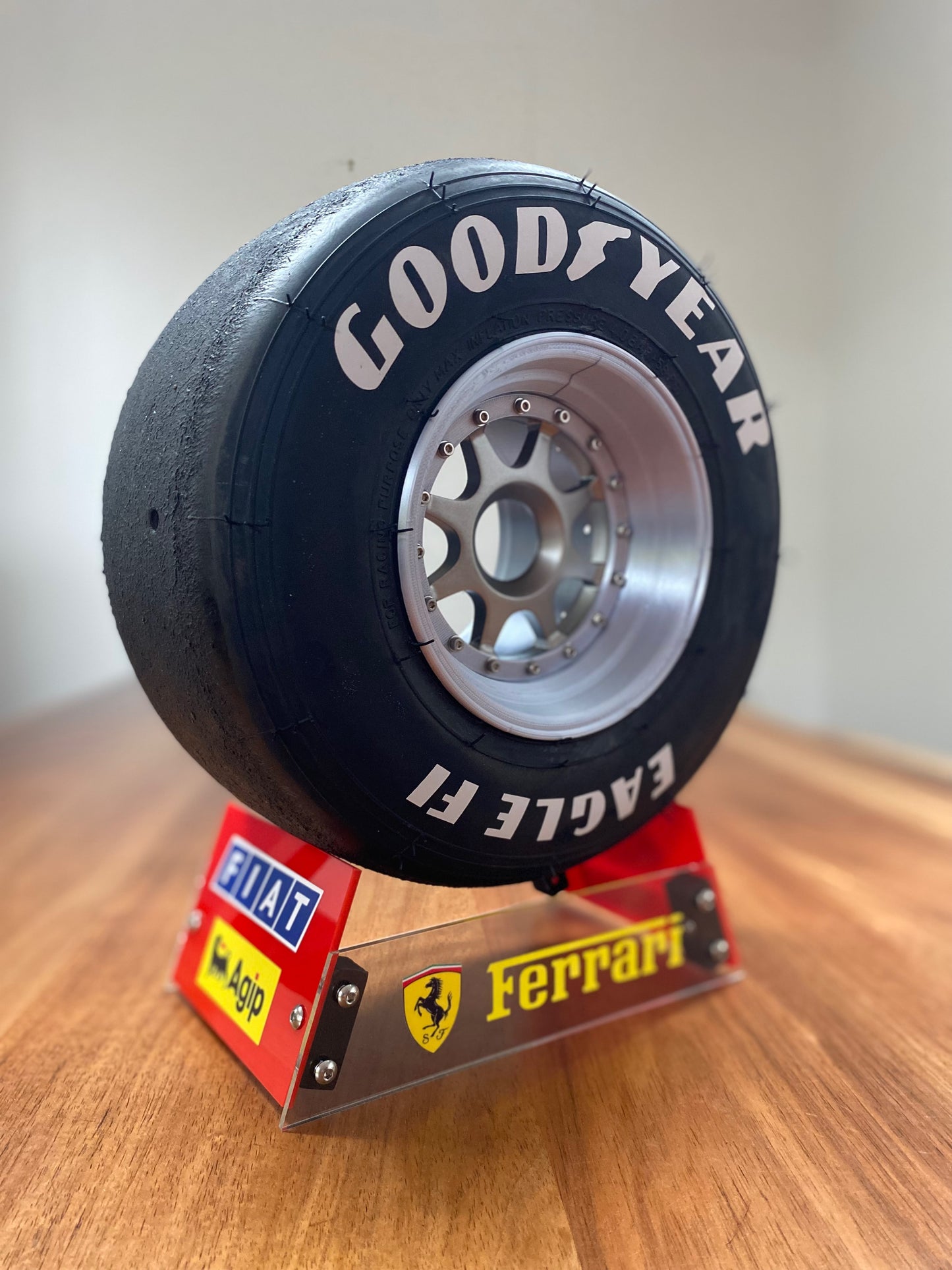 Ferrari 126C Limited Edition F1 Replica Wheel and Stand