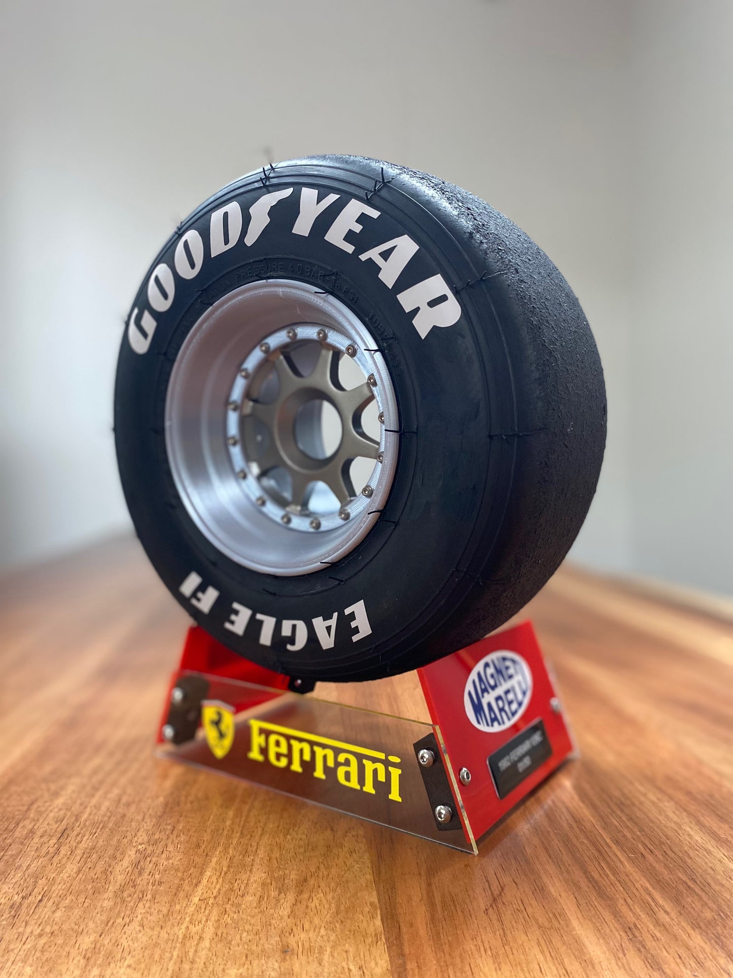 Ferrari 126C Limited Edition F1 Replica Wheel and Stand