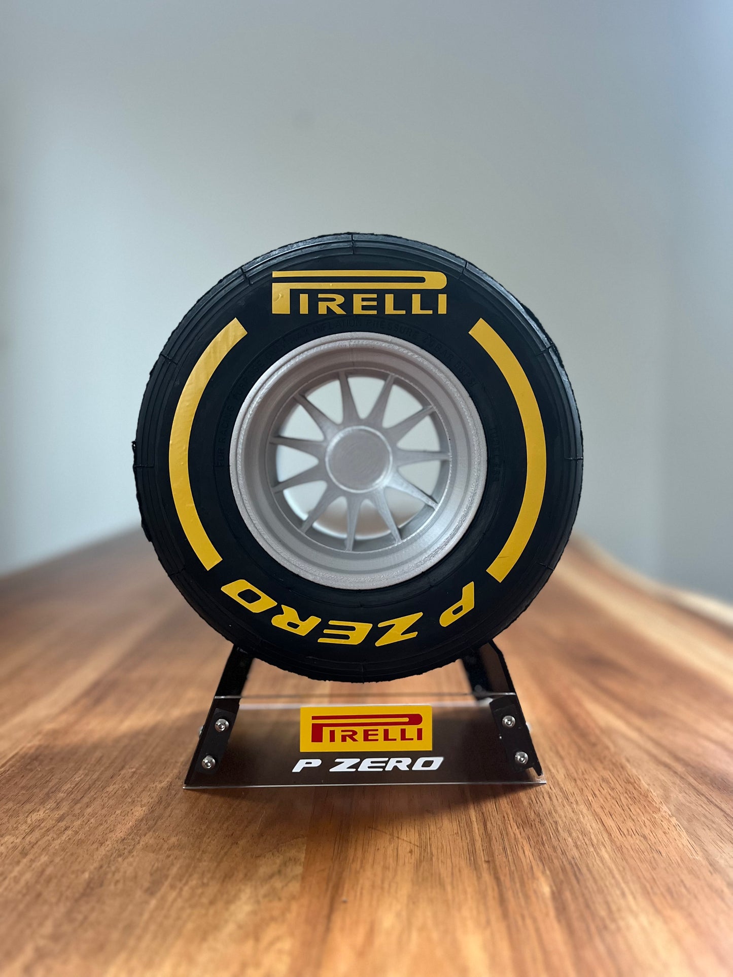 Pirelli Medium F1 Tyre with Stand